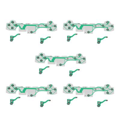 Set da 5 Cavi Flessibili a Nastro per Sostituzione PS5 FPC Manico Gamepad Pellicola Conduttiva per Controller PS5