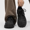Lederschuhe Herren Herbst Design Sinn Nische Denim Ripped Derby Schuhe Trendy Casual Dicke Sohlen Big Head Bettler Tide Schuhe