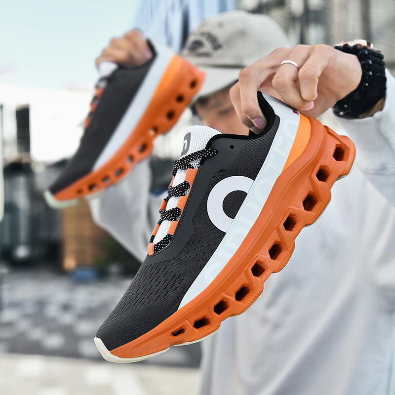 Summer Versatile Trend Sports Shoes Men's and Women's Long-distance Non-slip Shock Absorption Running, Shoes Monster Shoes