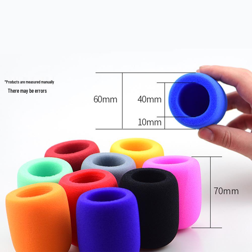 Durable 75mm Washable Microphone Pop Filter Sponge Cover