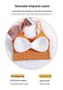 Seamless Ribbed Spaghetti Strap Bustier Vest for Women
