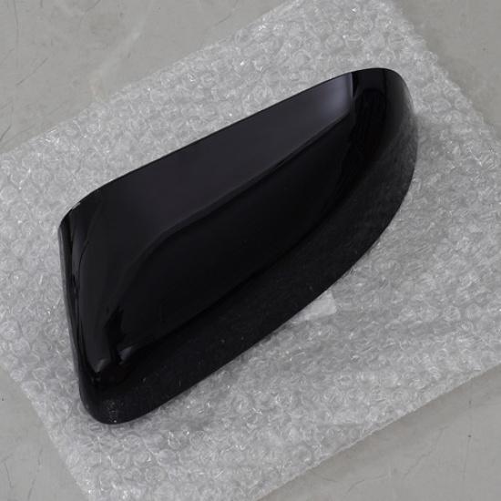 Gloss Black Left Side Rearview Mirror Cover Cap Case For Ford Explorer 2016-2019