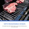 4pcs Stainless Steel Barbecue Fork Telescopic Meat Fork Skewers Portable Bbq Kabob Camping Tool Grilling Utensil