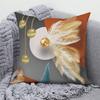 Can Be  for Living Room Nordic Pillowcase Decorative  Luxury Golden Feather Geometric Sofa Cushion Cover