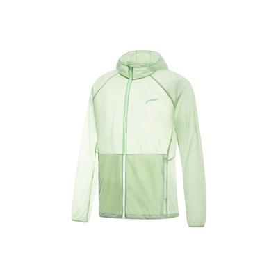 Li Ning Running Collection Breathable Sun Protection Clothing Men's Bamboo Green AFDT183-6