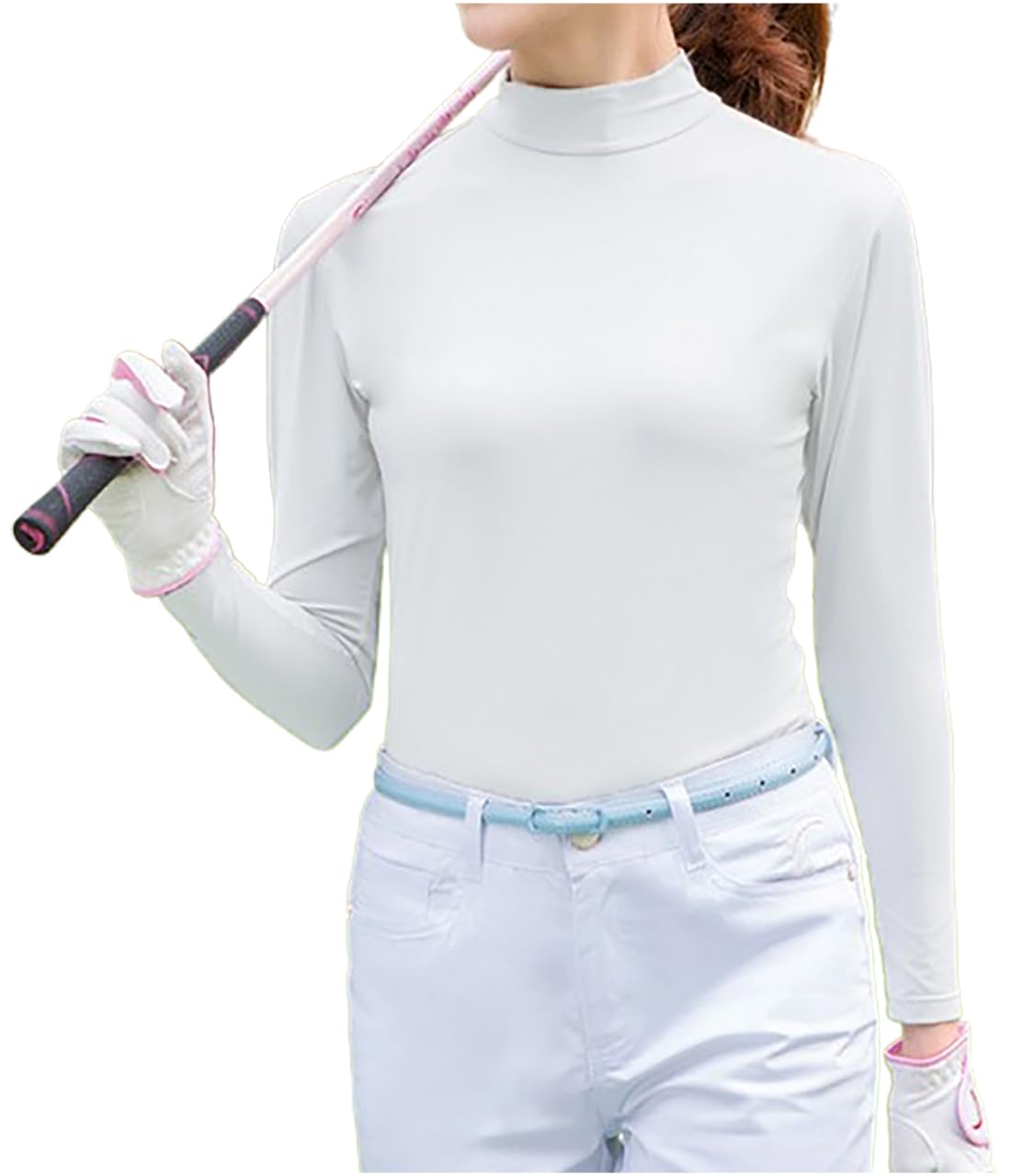 

Mock Neck Long Sleeve Shirt with UV 4 Colors Perfect for and and this rash guard offers UV protection and sun Available in large Available in Also белый