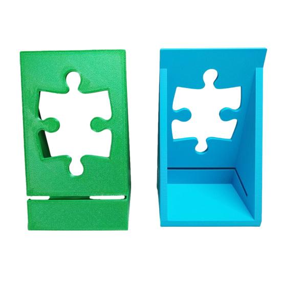 Vše v jednom stojánek na krabici s puzzle, protiskluzový stojánek na víko krabice s puzzle, držák na referenční obrázek bez použití rukou, stolní příslušenství pro plakát, fotorámeček