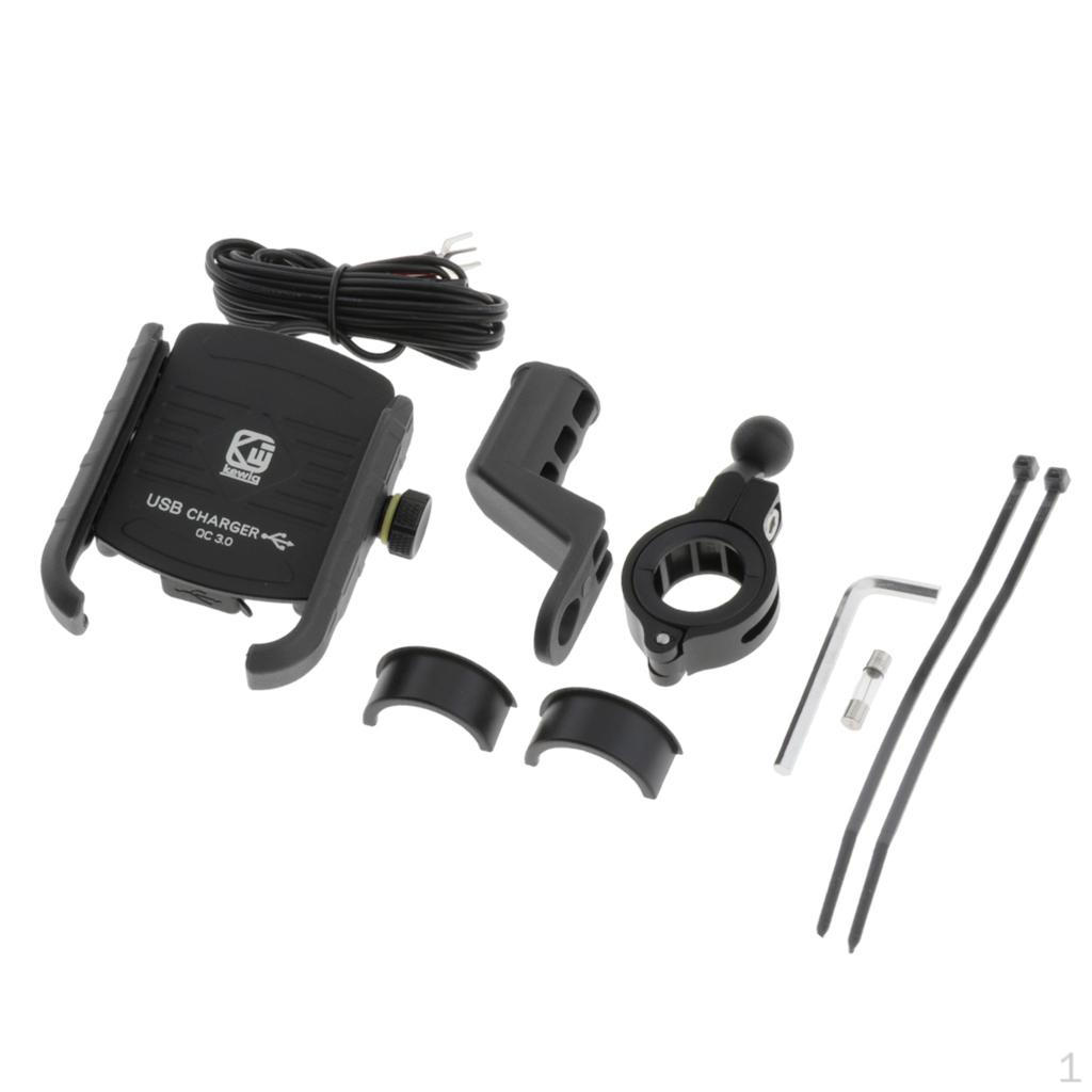 Motorcycle Phone Handlebar Mount Holder .0 Quick