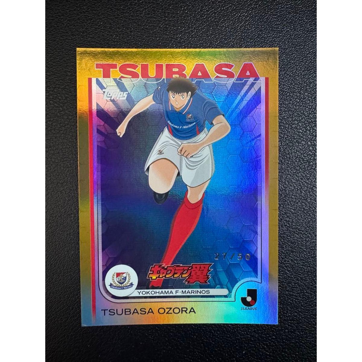 Used Topps J League Captain Tsubasa Ozora Tsubasa Yokohama F. Marinos 27/50