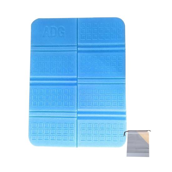 

1/2 шт. Пінопластова сидіння-килимок зі сумкою для зберігання, складана подушка для сидіння, водонепроникна, легка, для туризму, кемпінгу, сидіння на стадіоні 1pc синій