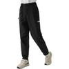 The North Face Solid Color Lace-Up Casual Tapered Knit Sports Pants Unisex bottoms Black NP6NQ04J
