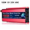 Inverter 12v/24v To 110v/220v Pure Sine Wave Inverter 12v 220v 1000W 1600W DC To AC Portable Auto Converter Car Solor Inverter