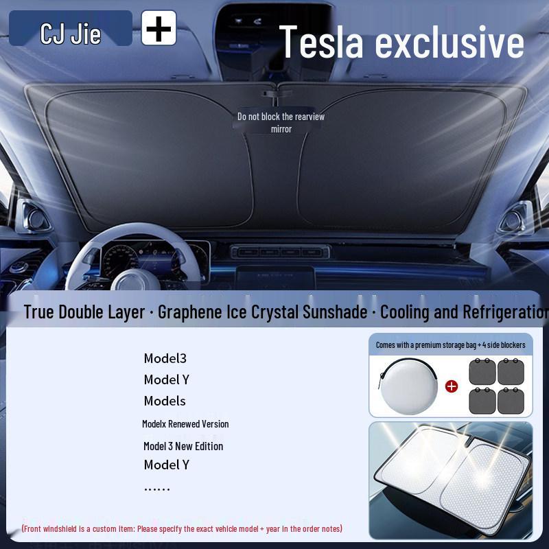 Car Windshield Sunshade Umbrella - Heat and Sun Blocker Visor Cover