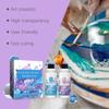 6.76OZ Epoxy Resin Clear for Jewelry Making, Art Resin, Including 4 Pipettes, 2 Measuring Cups, 2 Stick, 2 Pair Gloves