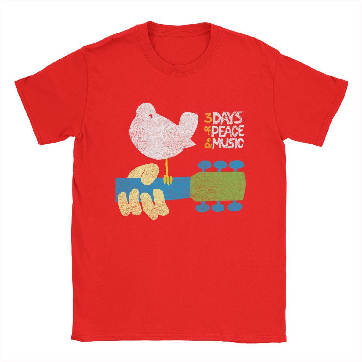 Woodstock Perched T-Shirt for Men Amazing Pure Cotton Tees Crew Neck Short Sleeve T Shirts Party Clothing S