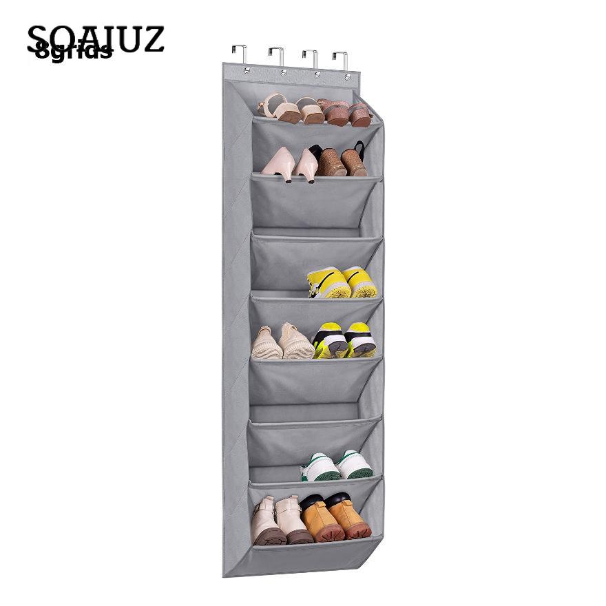 Multi-functional Storage Bag Behind the Door Wall Hanging Shoe Bag Bedroom Multi-layer Clutter Storage Bag