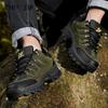 Outdoor Men's Sneaker Autumn Winter Couples Casual Shoes Mountaineering Shoes Men's Leather Walking Shoes Large Footwear