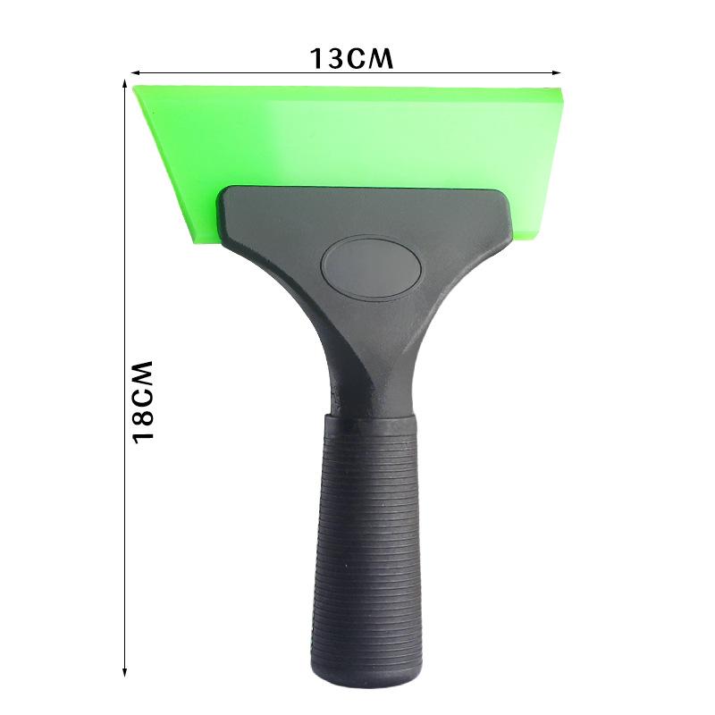 5-Inch Soft Rubber Wiper for Car Glass & Bathroom with Anti-Slip Handle