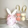 Easter Velvet Bunny Ears Gift Box - Creative Candy Party Bag