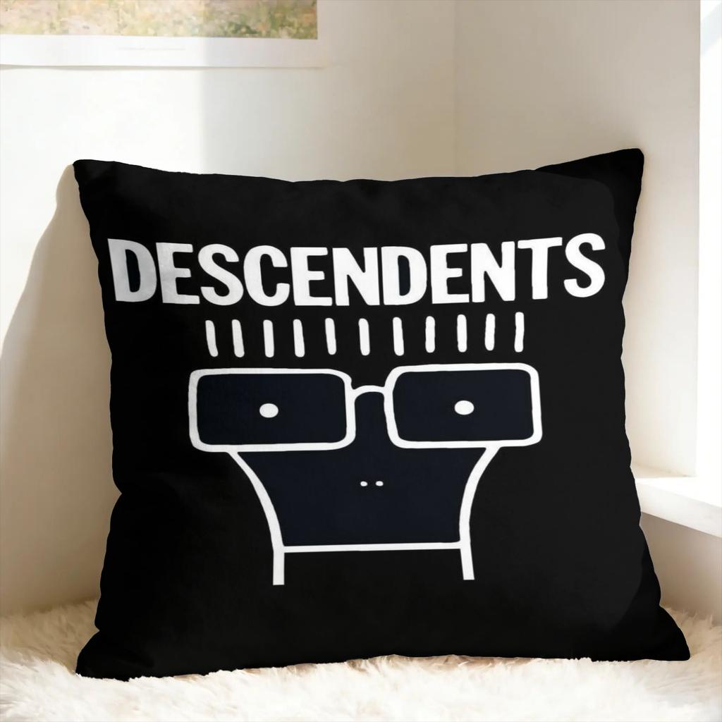 Descendents Milo Goes to College Pillow Case  Comfy Pillow Cover For Sofa Home Decor Funny Pillowcases