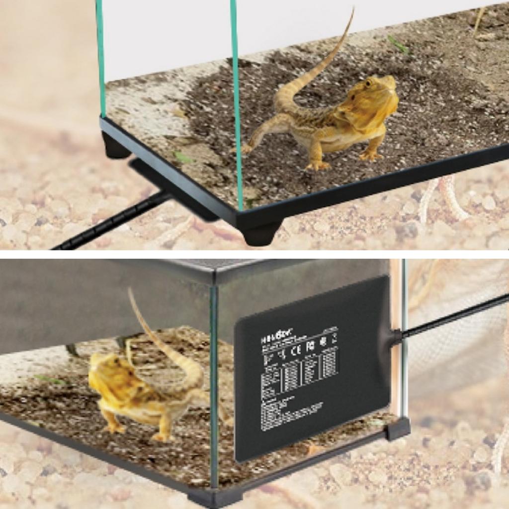 1Pc Crawler Pet Heating Pad with Temperature Control Switch 5/7/14/20/28/35/45W Far Infrared PET Reptile Fish Tank Heating Mat