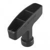 Schwarze Starterleine Seil & Zuggriff Für Benzin-Rasenmäher Kunststoff