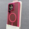 Translucent Matte Armor Case For Samsung Galaxy S26 S25 S24 S23 Ultra Plus FE A16 A26 A36 A56 A17 Magnetic Wireless Charge Cover