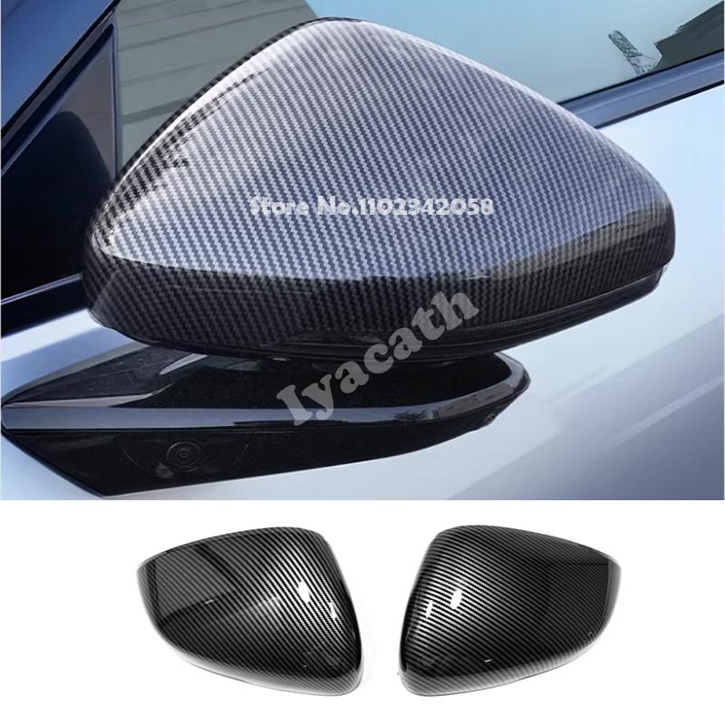 For Xiao Peng XPeng X Peng P7 2025 2026 Door Side Wing Rearview Mirror Cover Mirror Anti-Rub Protect Cover Strip Trim Sticker