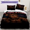 Celebrate Animatronic Friends Threepiece Set 1 Duvet Cover 2 Pillowcase Without Core Without Core Bedding Set Soft And Comfortable
