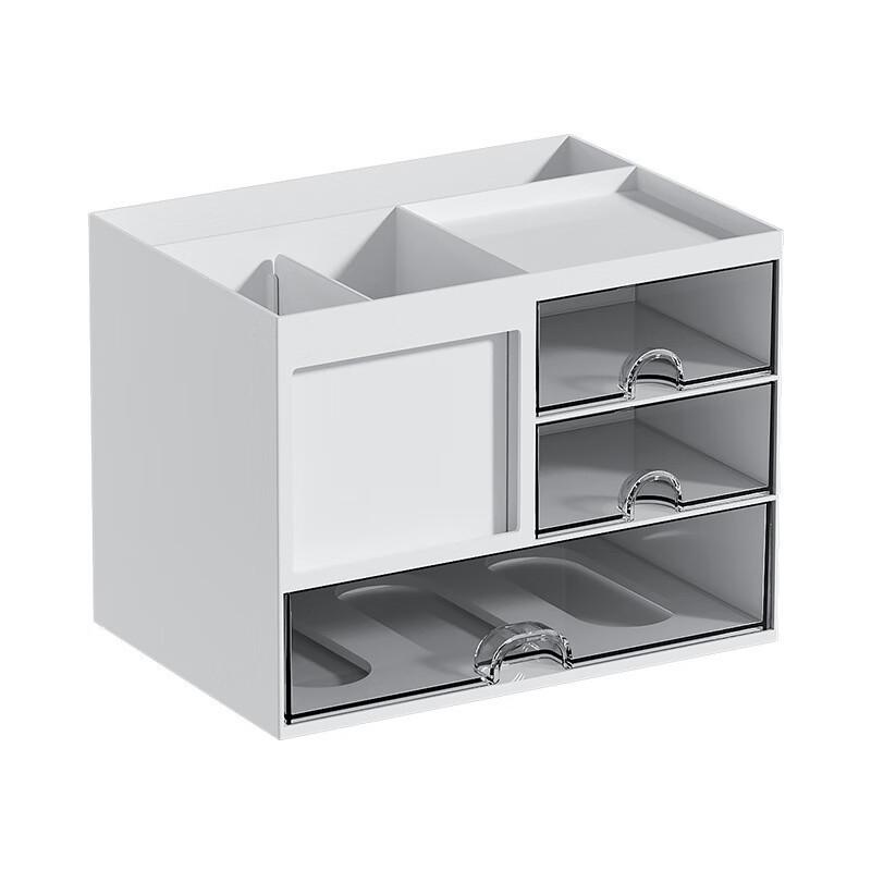 Xunhuo Stackable Transparent Acrylic Desktop Storage Drawer