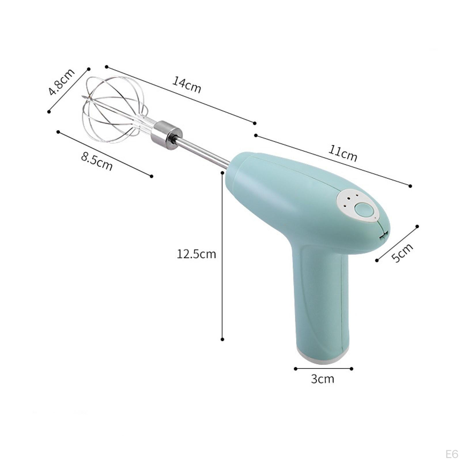 Электрический вспениватель молока Кофе с 3 скоростями Легкоочищаемый венчик для взбивания — фото 6