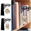 Creatief Ontwerp Boekenkast Hoek Bord Hout Metaal Materiaal Plank Organizer Thuis Leeskamer