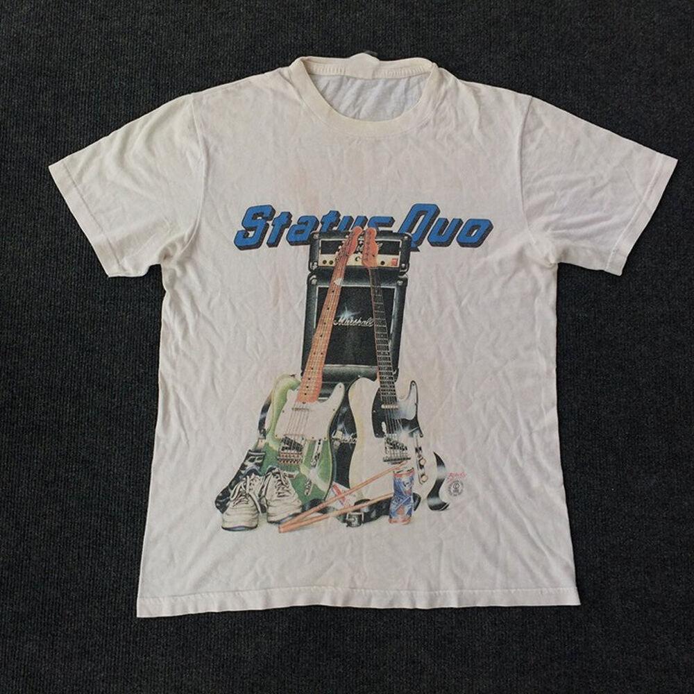 

New Status Quo World 1988 Gift For Fans Unisex S-5XL Shirt BI04_280 Unisex T-Shirt S