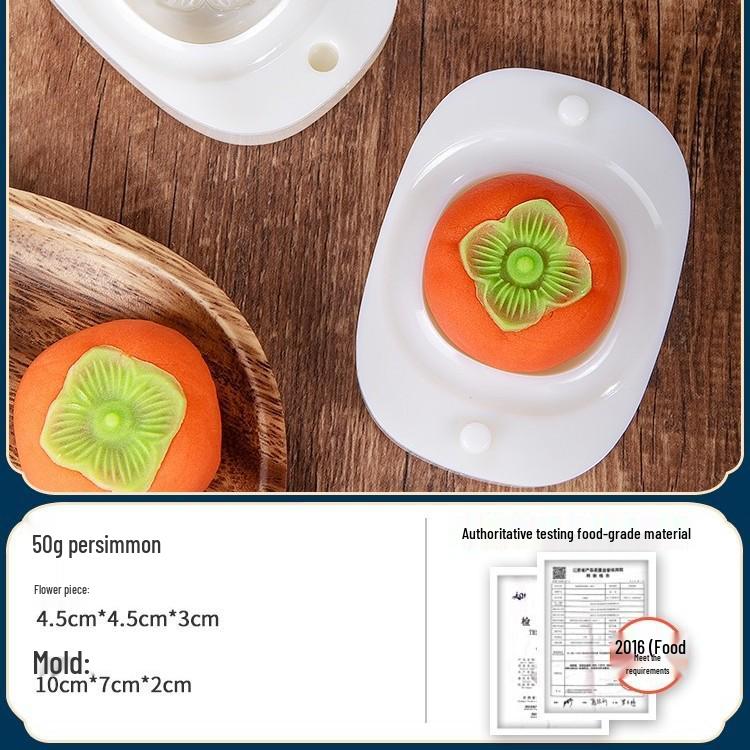 Set di Stampini per Torta Lunare di Metà Autunno: Strumento Manuale per Pressare Pasticcini alla Pelle di Ghiaccio e Fagioli Mung