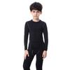 Kids' PRO Sports Fitness Gear: Boys' & Girls' Quick-Dry Running Sets with Long/Short Sleeve Shirts, Elastic Shorts, and Long Pants.