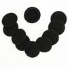 10 Pares/lote Redondo 35 40 45 50 55 60 65 mm Cubierta de Auriculares Reemplazo Esponja Almohadillas para Orejas Universal Almohadillas de Espuma Cojín de Espuma