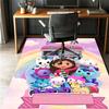 Gabby's Dollhouse Pattern Rug, Indoor/Outdoor Mat, for Picnic, Gameroom, Bedroom, Office, Living Room, Home Decor Carpet, Birthday Gift