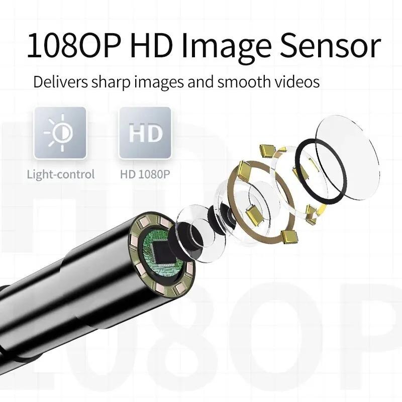 Handheld Single/dual Lens Endoscopic Camera 4.3-inch Large Screen IPS Industrial Inspection Camera IP67 Waterproof Snake Camera