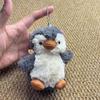 Adorable Penguin Plush Toy Pendant - Cute Red Peanut Design