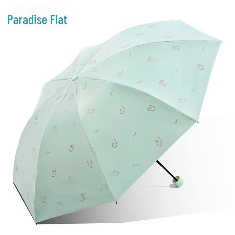 Paradise Umbrella 31154E Swan Love Song UV Folding Umbrella