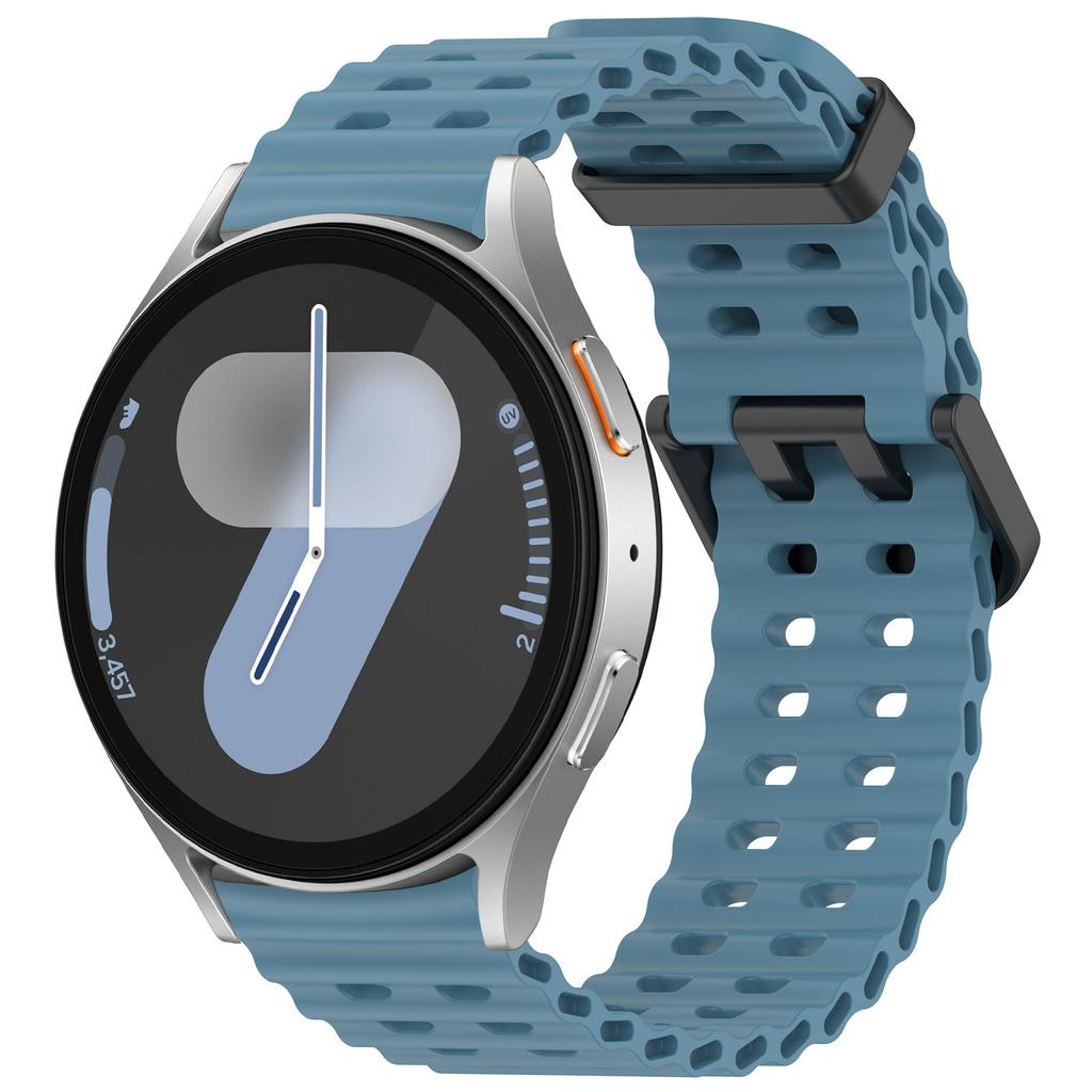Ocean Band for Samsung Galaxy Watch 7 FE 5 6 4 Classic 5 pro 40 44mm NO Gaps Silicone Bracelet correa Galaxy Watch6 watch4 Strap