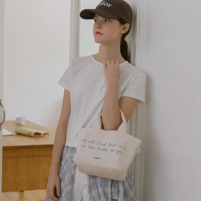 Ouior Little Things Bag_natural Blue