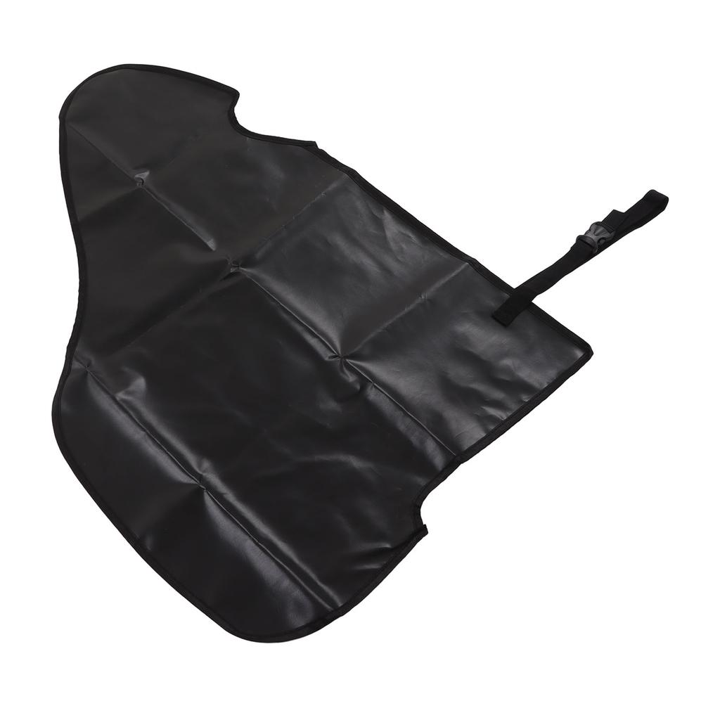 Caravan Towing Hitch Cover Waterproof Dustproof Sun Proof PVC Camper Hitch Protective Cover with Buckle Strap