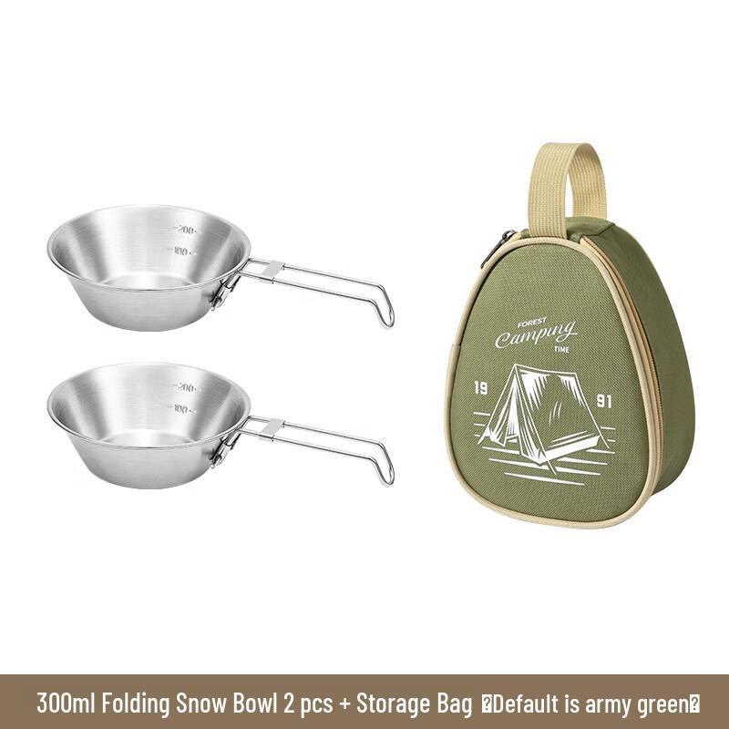 Qiwei Outdoor Portable Sierra Bowl & Tableware Collection