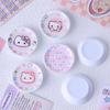 10Pcs Simulation Cartoon Cute Sanrio Hello Kitty Plate Diy For Dollhouse Kitchen Dinner Tableware Toy Decor Kt Accessories Gifts