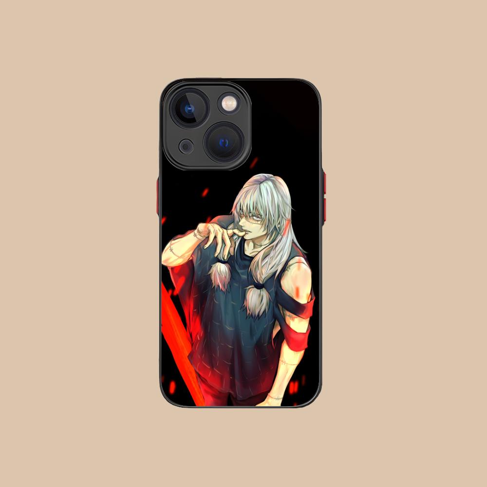 JJK Mahito Phone Case for iPhone 17 16 15 14 13 12 11 X XR XS Air Pro Max Plus Mini Skin Feel Cover