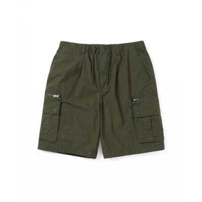 Thisisneverthat Short Cargo zippé Kaki