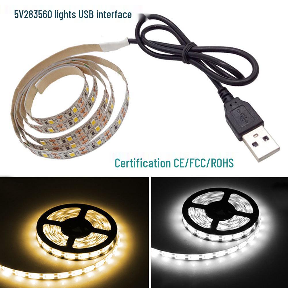 Wasserdichter USB 5V2835 LED-Lichtstreifen für Schrank- & Standdekoration