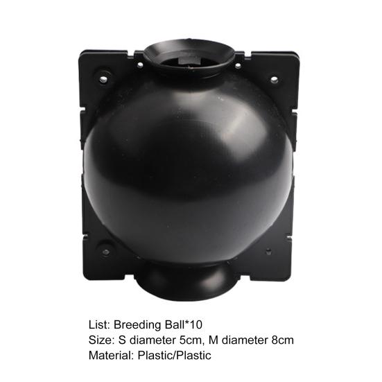 10Pcs Plant Root Growing Box Sturdy Structure Anti-deform Plastic Propagation Ball Plant Asexual Reproduction Devices for Garden