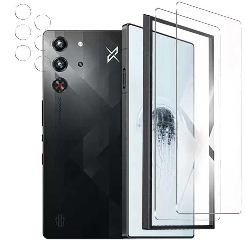 

REDMAGIC 10 Pro glass film + Camera film [Made in Asahi Glass Japan] REDMAGIC Pro+ film Fingerprint authentication compatible Hardness 9H Shockproof